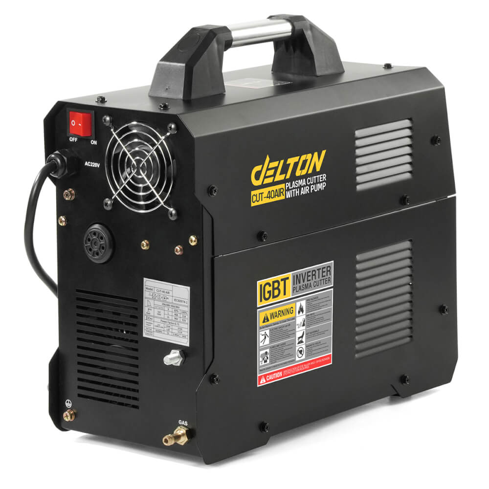 เครื่องตัดพลาสม่า DELTON รุ่น CUT-40AIR 40 แอมป์ ปั๊มลมในตัว